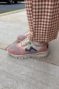 Karhu Aria 95 Warm Taupe And Fig Trainers - The Mercantile London