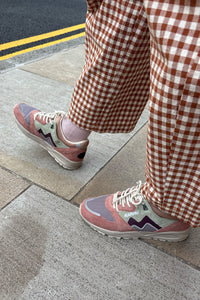 Karhu Aria 95 Warm Taupe And Fig Trainers - The Mercantile London