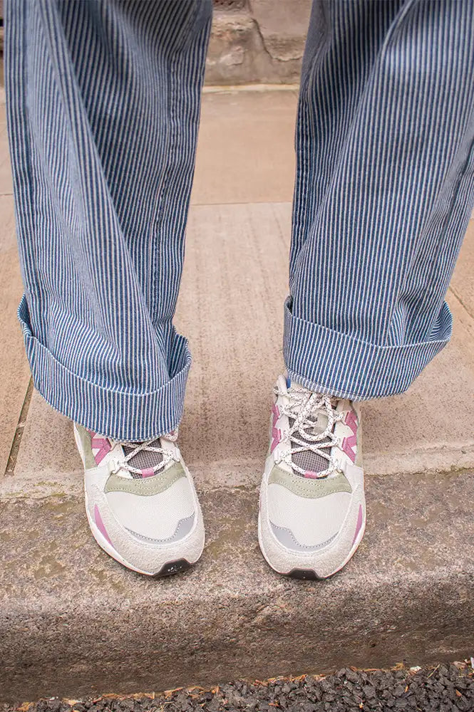 Karhu Fusion 2.0 Dark Gull Grey & Lilas Trainers - The Mercantile London