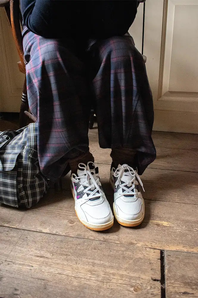 Karhu Fusion XT Bright White & Turbulence Trainers - The Mercantile London