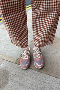 Karhu Aria 95 Warm Taupe And Fig Trainers - The Mercantile London