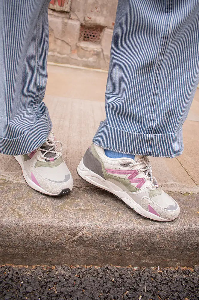Karhu Fusion 2.0 Dark Gull Grey & Lilas Trainers - The Mercantile London