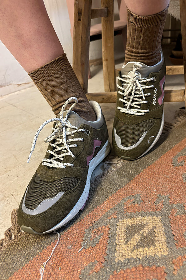 Karhu Aria 95 Beech And Lilas Trainers - The Mercantile London