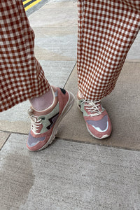 Karhu Aria 95 Warm Taupe And Fig Trainers - The Mercantile London