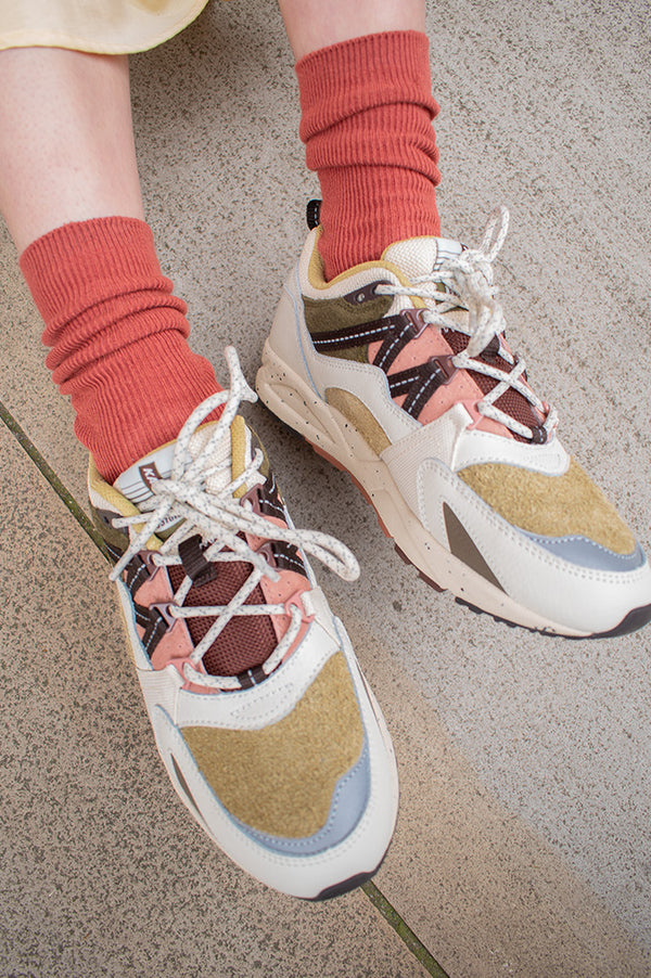 Karhu Fusion 2.0 Lily White & Molé Trainers - The Mercantile London
