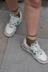 Karhu Fusion XT Silver Lining/ Winter Green Trainers - The Mercantile London