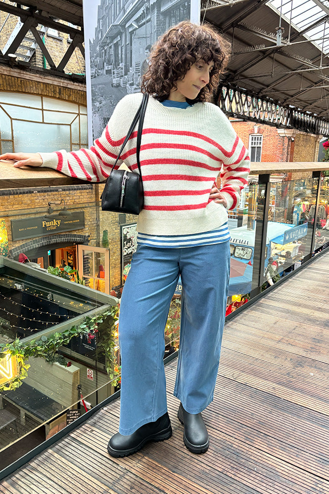 ICHI Kate Medium Blue Trousers