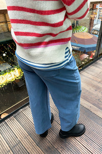 ICHI Kate Medium Blue Trousers