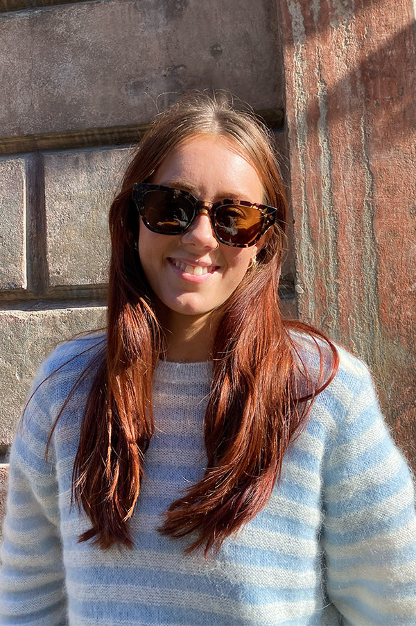 A Kjaerbede Kaws Black/Yellow Tortoise Sunglasses - The Mercantile London