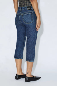 Dr Denim Kaya Capri Dark Retro Vintage Jeans - The Mercantile London