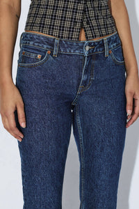 Dr Denim Kaya Capri Dark Retro Vintage Jeans - The Mercantile London