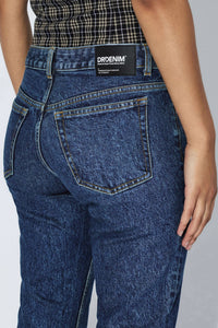 Dr Denim Kaya Capri Dark Retro Vintage Jeans - The Mercantile London