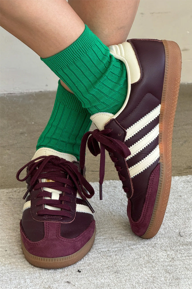 Le Bon Shoppe Her Kelly Green Socks - The Mercantile London