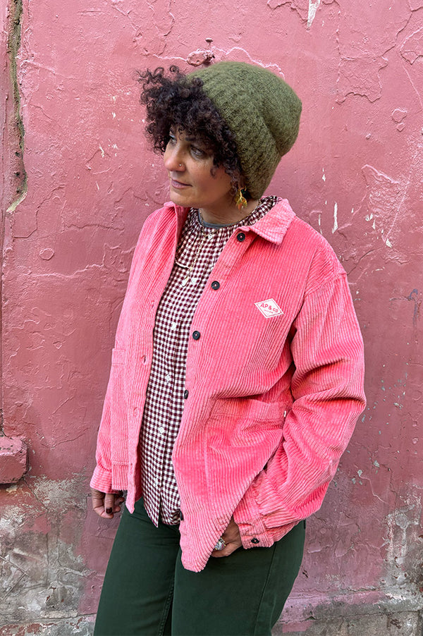 A.P Gyselle Coral Corduroy Overshirt