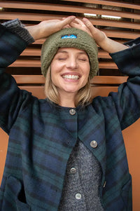 Kavu Fur Ball Moss Beanie
