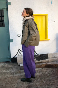 ICHI Ganilo Beech Green Jacket - The Mercantile London