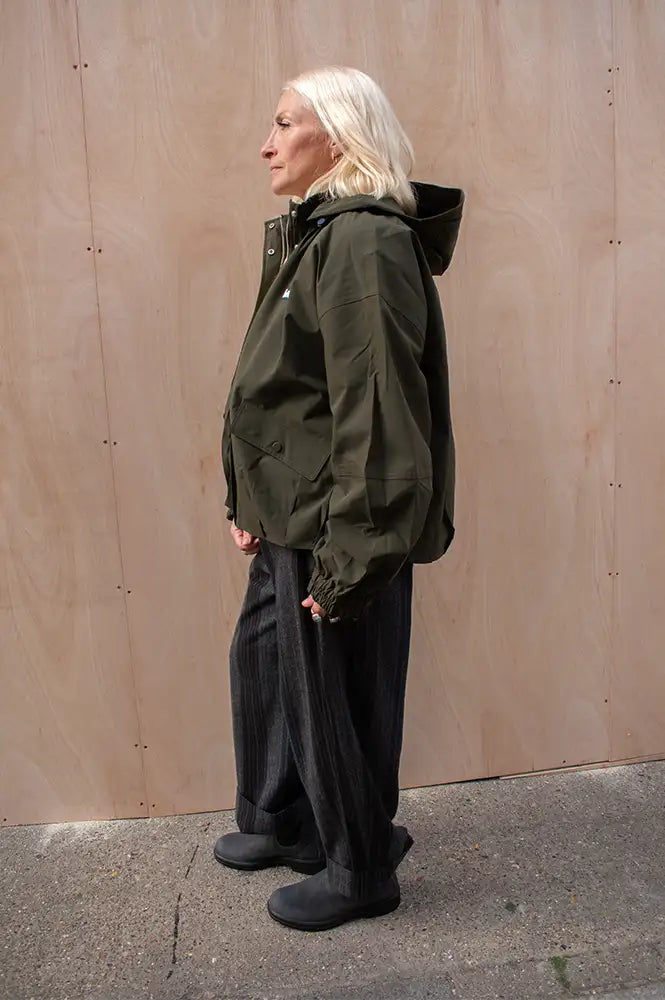 Flotte Garance Khaki Waterproof Jacket