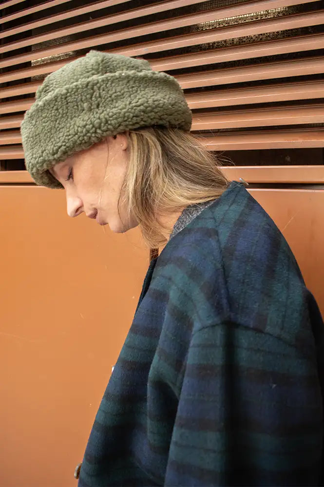 Kavu Fur Ball Moss Beanie