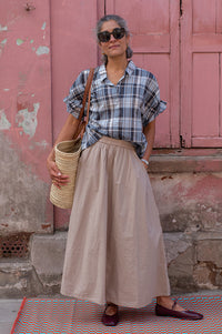 Project AJ117 Hailey Khaki Skirt - The Mercantile London