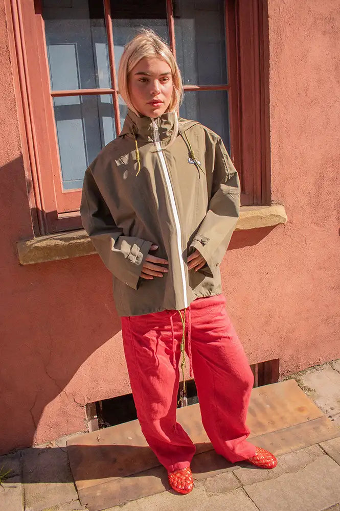 Flotte Lourmel Khaki Raincoat - The Mercantile London