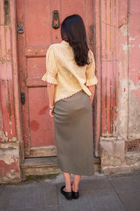 Charlie Joe Liki Yellow Blouse - The Mercantile London
