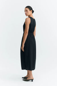 Thinking Mu Kin Black Dress - The Mercantile London