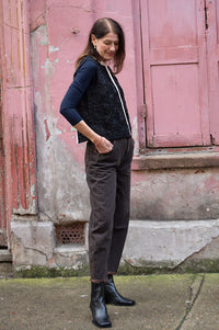 Baum Und Pferdgarrten Megan Black Bow Top - The Mercantile London