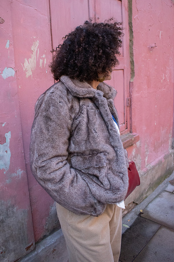 Object Klara Morel Faux Fur Coat