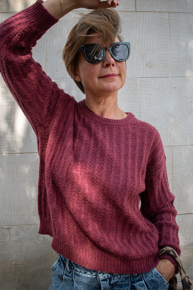 Maison Hotel Nina Wine Verbier Jumper - The Mercantile London