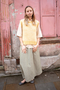 Maison Anje Breko Yellow Vest - The Mercantile London