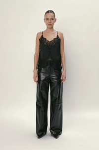 Stella Nova Underlayer Black Lace Top - The Mercantile London