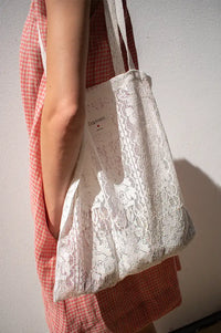 Daphne Lace Tote Bag