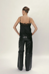 Stella Nova Underlayer Black Lace Top - The Mercantile London