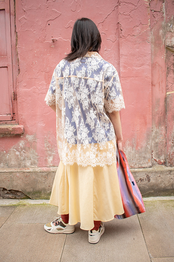 Baum Und Pferdgarten Mannica Frappe Lace Shirt - The Mercantile London