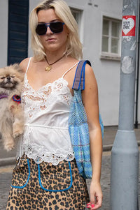Second Female Shia White Strap Top