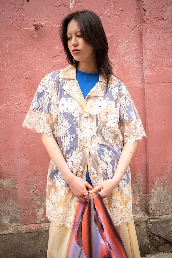 Baum Und Pferdgarten Mannica Frappe Lace Shirt - The Mercantile London