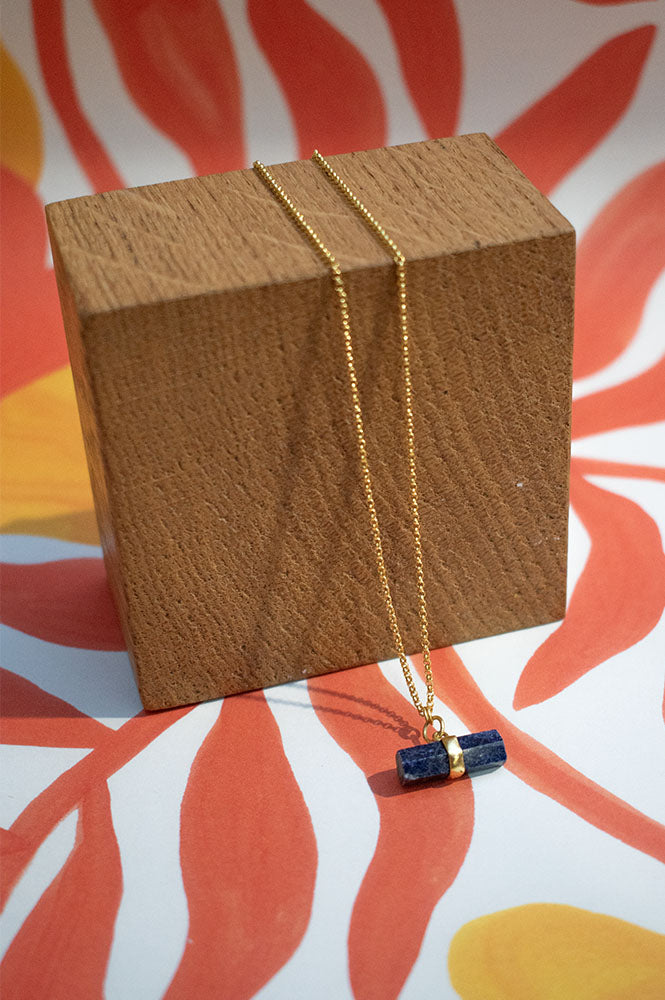 Ash London Ditta Necklace Lapis Lazuli - The Mercantile London
