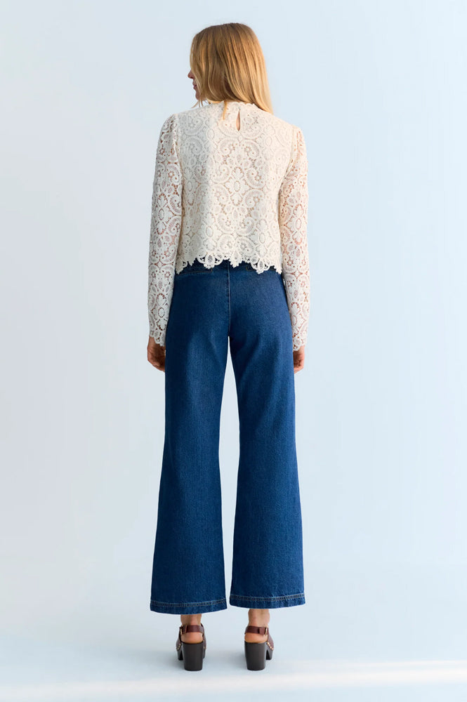 The New Society Lara Moonlight Blouse - The Mercantile London