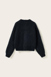 Noella Latora Navy Mohair Jumper