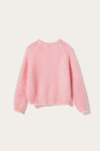 Noella Latora Baby Pink Mohair Jumper