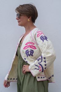 Lolly's Laundry Wilma Creme Jacket - The Mercantile London