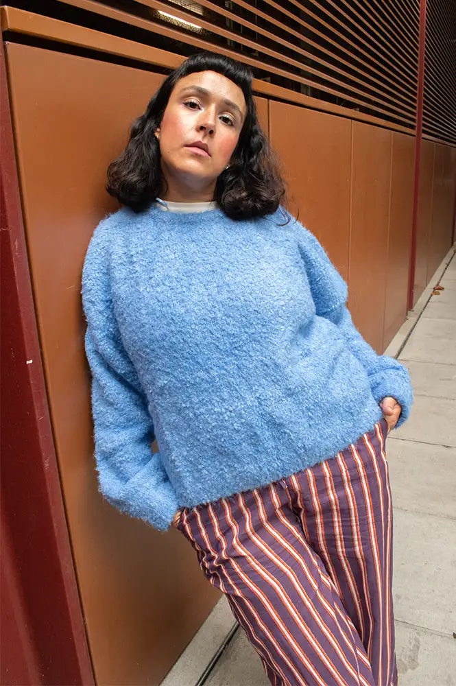 FRNCH Sapporo Blue Lavender Jumper