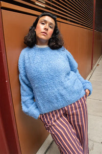 FRNCH Sapporo Blue Lavender Jumper