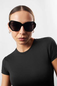 Eco Shades Lucia Black Sunglasses - The Mercantile London