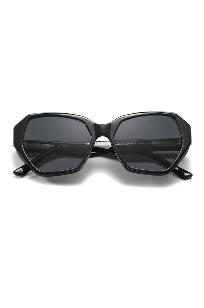 Eco Shades Lucia Black Sunglasses - The Mercantile London