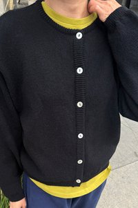 Le Bon Shoppe Leila Black Cardigan