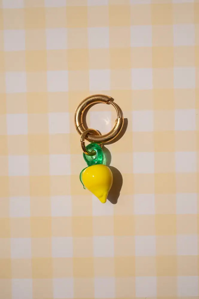 Sandralexandra Single Lemon Earring