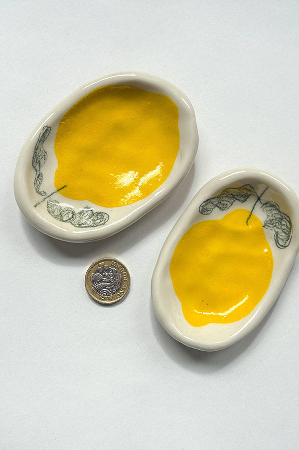 Martha Duncan Studio Lemon Little Dish - The Mercantile London