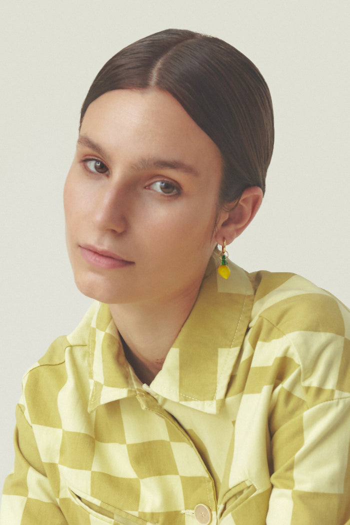 Sandralexandra Single Lemon Earring - The Mercantile London