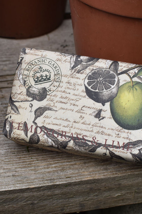 The English Soap Company Kew Gardens Lemongrass and Lime Soap - The Mercantile London